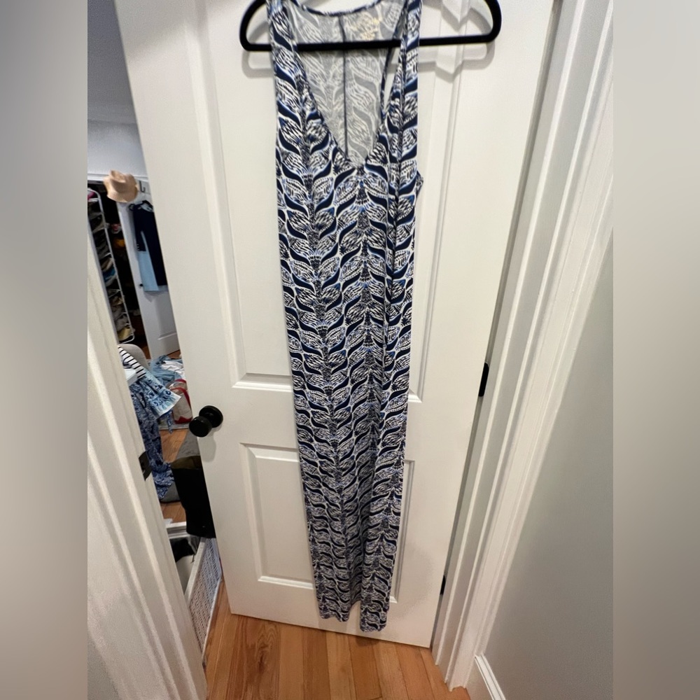 Lilly Pulitzer Kerri Maxi Dress - A Mermaids Tail (M)